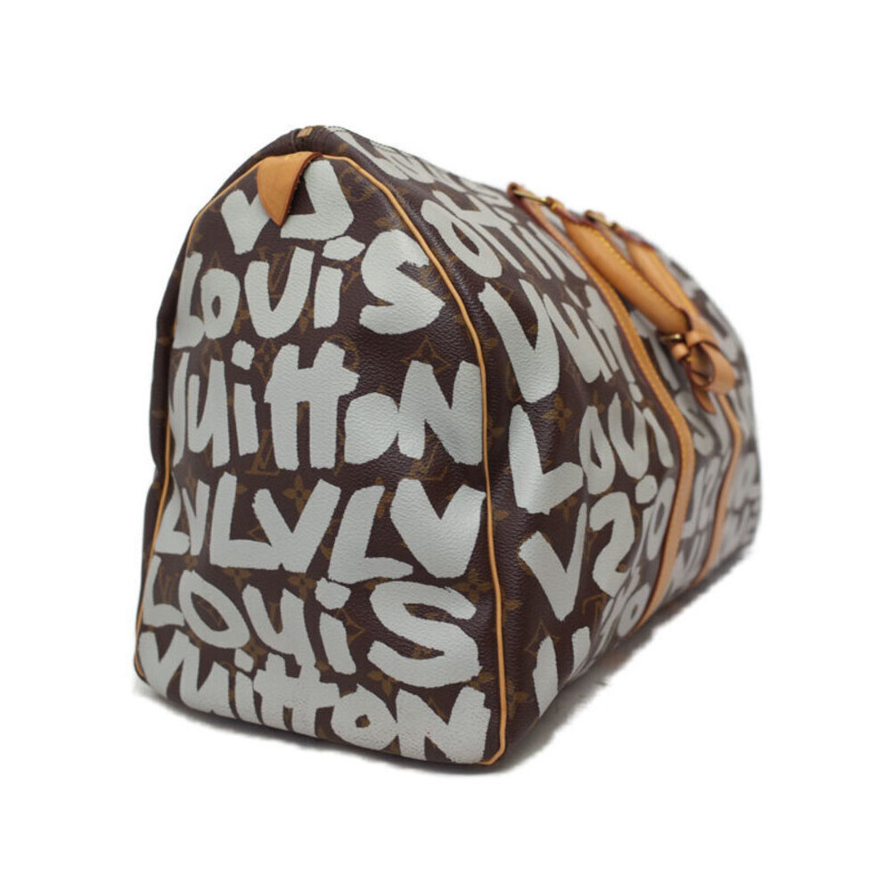 Louis Vuitton Boston Bag Graffiti Keepall Monogram
